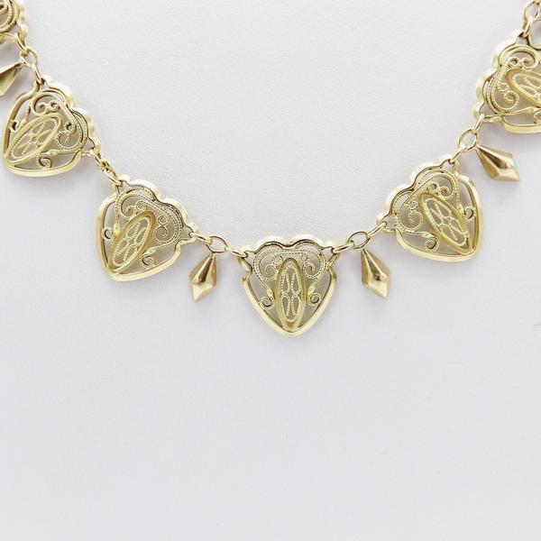 ペンダント ９CT 【ビクトリア時代】【アール・ヌーヴォー】 Antique Gallery Soleil アンティークジュエリー / 18k 13.9g