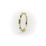 18K Gold Baguette Diamond Eternity Band RING Kirsten's Corner