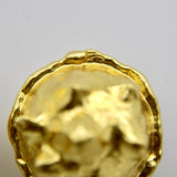 Vintage Modern Jean Mahie 22K Gold Earring Earrings Kirsten's Corner