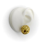Vintage Modern Jean Mahie 22K Gold Earring Earrings Kirsten's Corner
