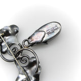 Sterling Silver Georg Jenson USA Gingko Leaf and Seedpod Brooch Brooch Kirsten's Corner