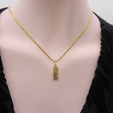 18K Gold Vintage Cartier 1/4 oz. Gold Ingot Bar Pendant pendant, Charm Kirsten's Corner