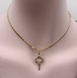 Georgian Era Gold Cased Watch Key Fob Pendant circa 1820 Fob Pendant Kirsten's Corner