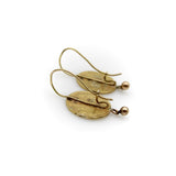 21 Karat Mexican Peso Earrings From the Turn of the 20th Century jewelry Kirsten's Corner
