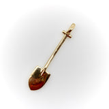 14K Gold Signature Shovel Charm or Pendant Kirsten's Corner