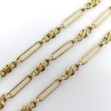 Signature Victorian Inspired 14K Gold Fancy Link Chain Chain Kirsten's Corner