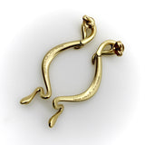 Elsa Peretti 18K Gold Tiffany & Co. Snake Earrings Elsa Peretti