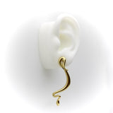 Elsa Peretti 18K Gold Tiffany & Co. Snake Earrings Elsa Peretti