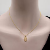 Retro 10K Gold Mary Conceived Without Sin Charm Pendant, Charm Kirsten's Corner