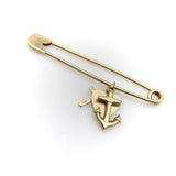 Vintage 14K Anchor, Heart, and Cross Love Hope, Faith Charm Kirsten's Corner