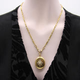Victorian 15K Gold Fettered Trombone Link Watch Chain or Necklace Kirsten's Corner