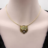 Vintage 14K Gold Segmented Collar Necklace Kirsten's Corner