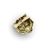 Victorian 14K Gold Enameled Tiger Pendant with Diamonds Kirsten's Corner