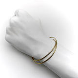 Vintage 14K Gold Segmented Collar Necklace Kirsten's Corner