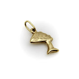 Vintage 14K Gold Nefertiti Pendant Kirsten's Corner