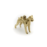 Vintage 14K Gold Boxer Dog Standing Charm Kirsten's Corner