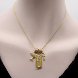 Vintage 14K Gold Nefertiti Pendant Kirsten's Corner