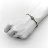 Art Deco 18K Gold Platinum Topped Diamond Bracelet Kirsten's Corner