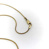 Vintage 14K Gold Italian Snake Chain Kirsten's Corner
