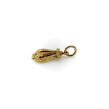 Victorian 14K Gold Lyre Pendant Charm Kirsten's Corner