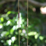 14K Gold Vintage UnoAErre Blue Plique-à-Jour Chain Chain Kirsten's Corner