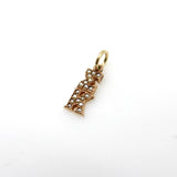 14K Gold Sigma Kappa Sorority Pendant Charm Charm Kirsten's Corner