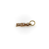 14K Gold Sigma Kappa Sorority Pendant Charm Charm Kirsten's Corner