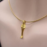 Vintage 1976 MMA King Tut 18K Gold Ptah Pendant Howard