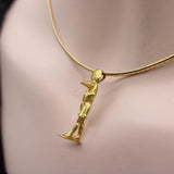 Vintage 1976 MMA King Tut 18K Gold Sobek Pendant Howard