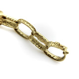 18K Gold Vintage Oval Link Bracelet Kirsten's Corner