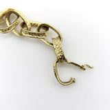 18K Gold Vintage Oval Link Bracelet Kirsten's Corner
