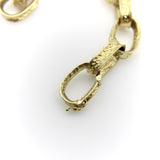 18K Gold Vintage Oval Link Bracelet Kirsten's Corner