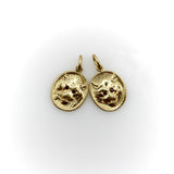 14K Gold Signature Victorian Inspired Lion Pendant / Charm Kirsten's Corner