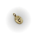 14K Gold Signature Victorian Inspired Lion Pendant / Charm Kirsten's Corner