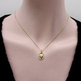 14K Gold Signature Victorian Inspired Lioness Pendant / Charm Pendant, Charm Kirsten's Corner Jewelry