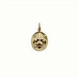 14K Gold Signature Victorian Inspired Lion Pendant / Charm Kirsten's Corner