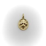 14K Gold Signature Victorian Inspired Lion Pendant / Charm Kirsten's Corner