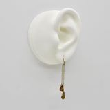 Signature 18K and 22K Gold Nugget Dangle Earrings Kirsten's Corner