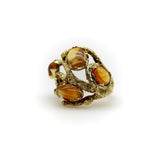 14K Gold Fire Opal Briar Patch Ring Kirsten's Corner