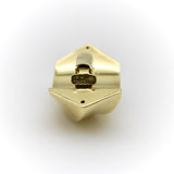 Vintage Bassani 18K Gold Sculptural Earrings Kirsten's Corner