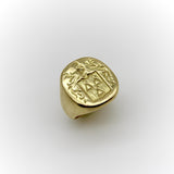 Vintage Tiffany & Co. Larter & Sons 18K Gold Signet Ring Tiffany & Co.