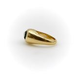 18K Gold Signature Truncated Pear Shaped Tourmaline Ring ring Kirsten's Corner