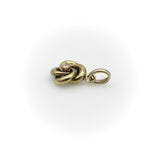 14K Gold Victorian Love Knot Pendant with Diamond Kirsten's Corner