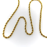 Vintage 22K Gold Rope Chain Kirsten's Corner