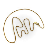 Vintage 22K Gold Rope Chain Kirsten's Corner