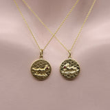 14K Gold Victorian Inspired Signature Running Rabbit Pendant-Charm with Ruby Eye Pendant, Charm Kirsten's Corner Jewelry