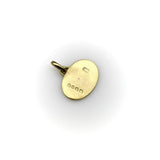 Art Deco 18K Gold and Enamel Sandpiper Bird Charm jewelry Kirsten's Corner