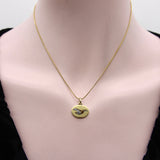 Art Deco 18K Gold and Enamel Dove Bird Charm jewelry Kirsten's Corner