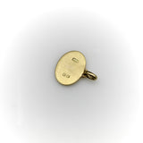 Art Deco 18K Gold and Enamel Dove Bird Charm jewelry Kirsten's Corner