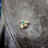 Vintage 18K Gold and Emerald Fly Pin Brooches, Pins Kirsten's Corner